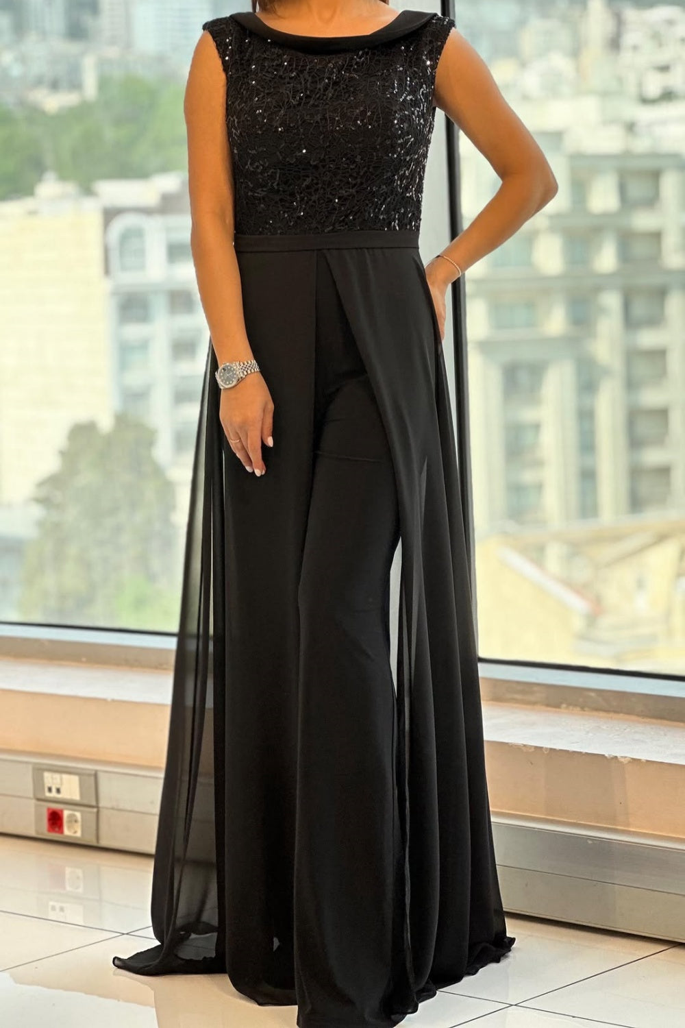 Vestito Strass Black ✨