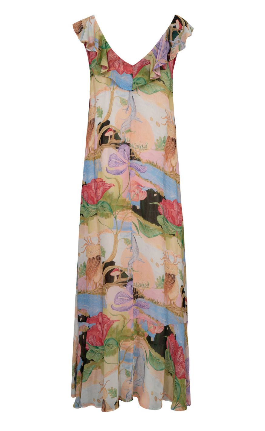 Vestito Gemma in cotone liscio effetto seta ✨