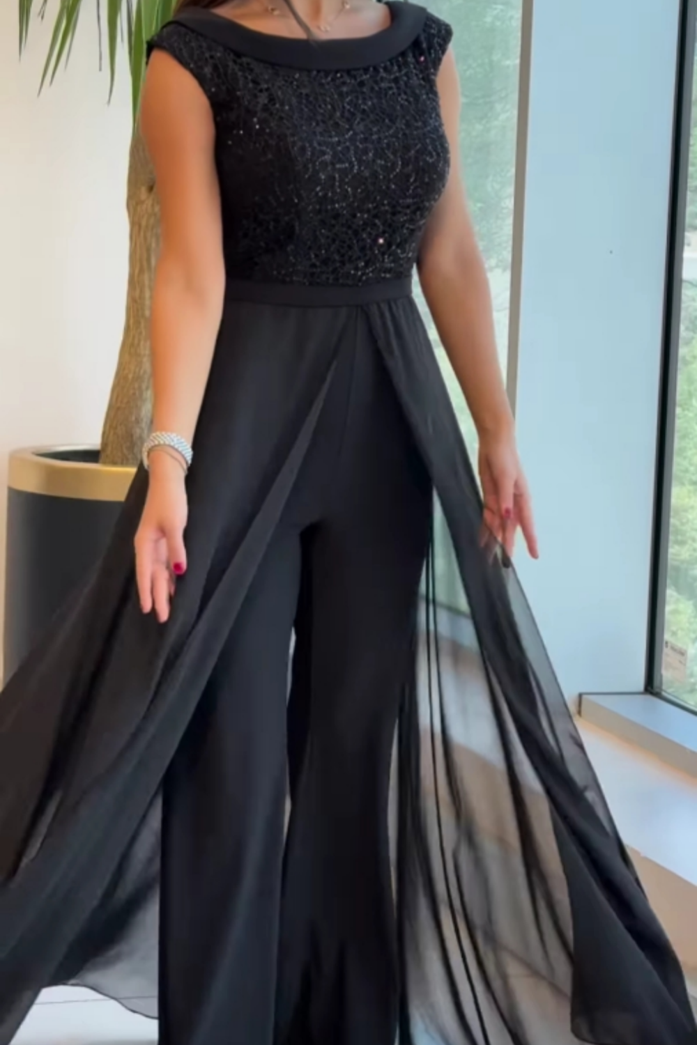 Vestito Strass Black ✨