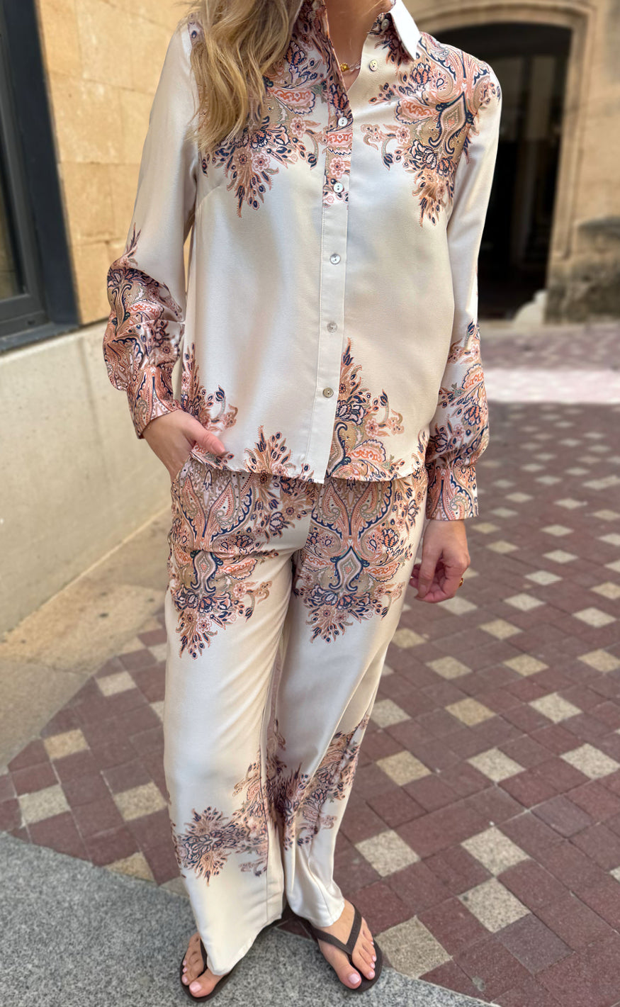 Coordinato  Giovly in cotone preium misto a viscosa  ✨