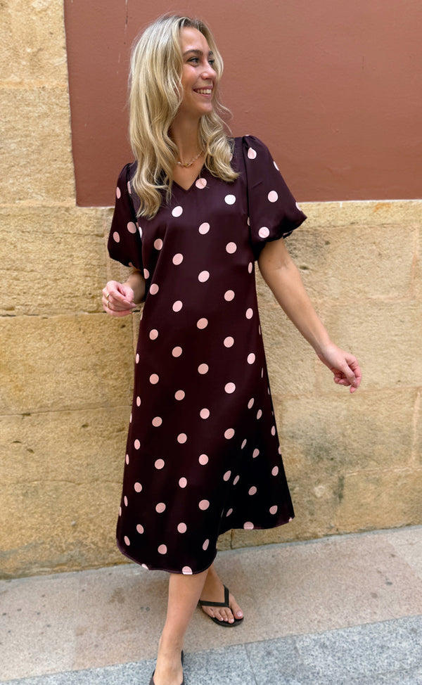 Vestito Amanda Dettagli a Pois ✨
