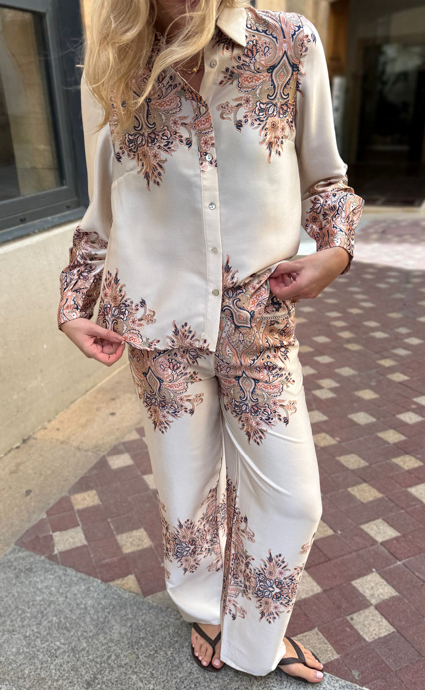 Coordinato  Giovly in cotone preium misto a viscosa  ✨